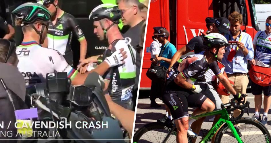 Sagan sa ihneď prišiel ospravedlniť. Cavendish: S Petrom mám skvelý vzťah a som veľmi rád, že za mnou ihneď prišiel! (VIDEO)
