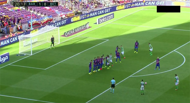 Gól Betisu proti Barcelone stál za to! Pozrite si exkluzívny priamy kop Castra! (VIDEO)