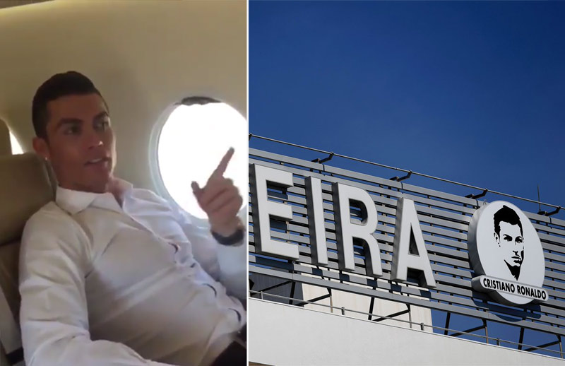 V Portugalsku pomenovali po Ronaldovi letisko. Ten zavesil na Instagram vtipné video, ako z neho odlieta! (VIDEO)