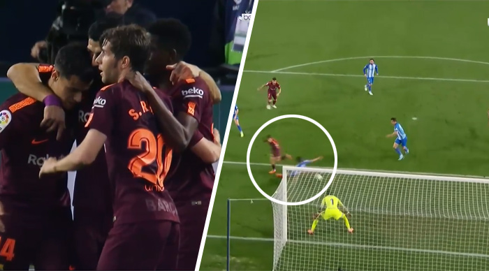Coutinho a jeho geniálna gólová pätička v zápase Barcelony s Malagou! (VIDEO)