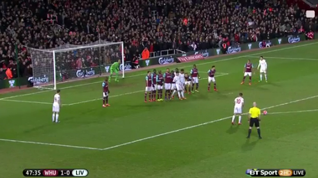 Coutinho a jeho lišiacky priamy kop popod múr v FA Cupe proti West Hamu (VIDEO)