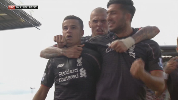 Coutinho krásnym gólom rozhodol v závere o triumfe Liverpoolu (VIDEO)