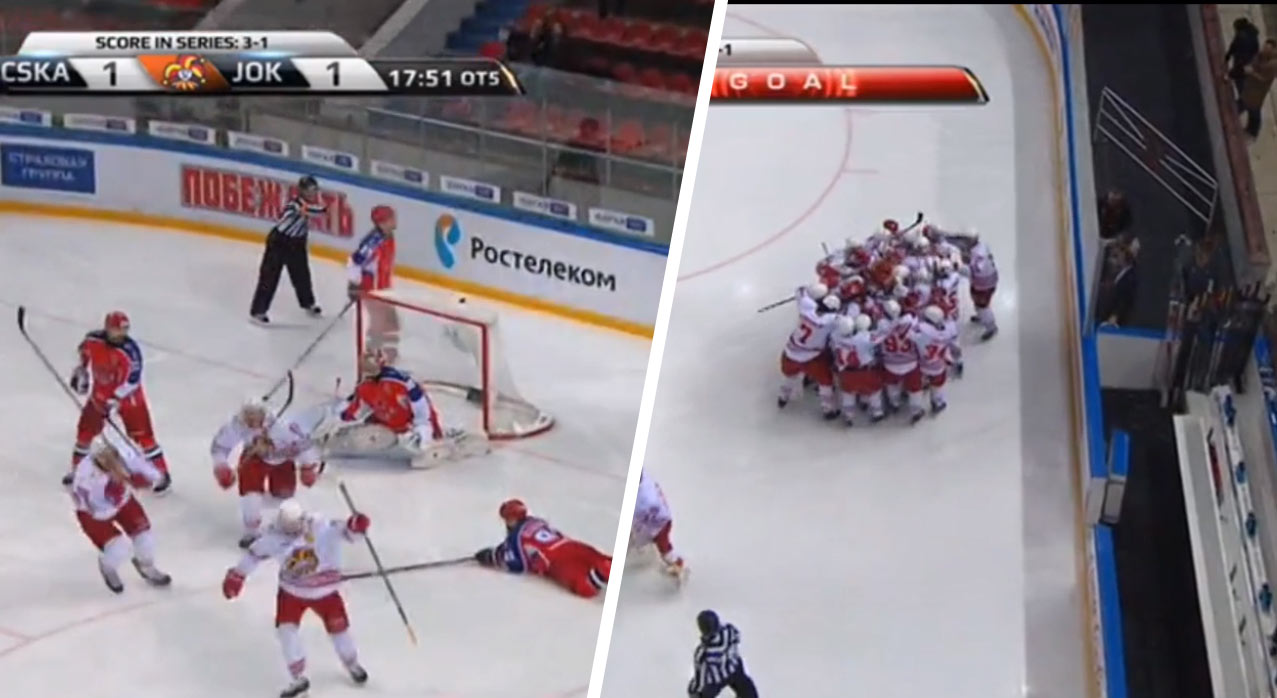 V KHL sa odohral najdlhší zápas histórie: O triumfe Jokeritu na ľade CSKA Moskva sa rozhodlo v 143. minúte! (VIDEO)