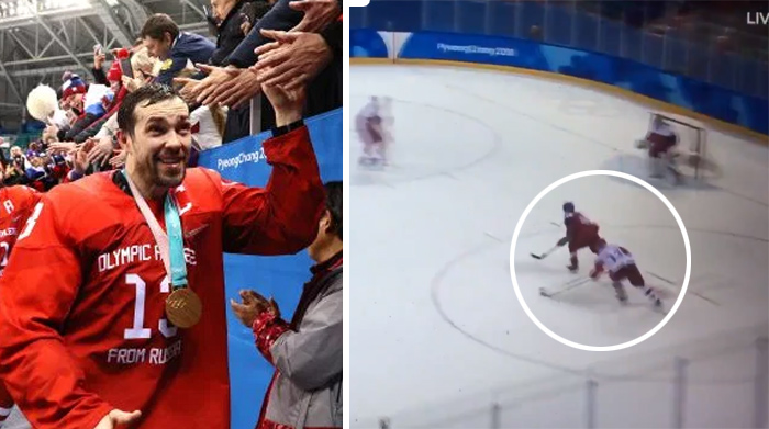Dôvod, prečo je Dacjuk tak cenený hráč. Pozrite si jeho úžasné napádanie českých hráčov na olympiáde! (VIDEO)