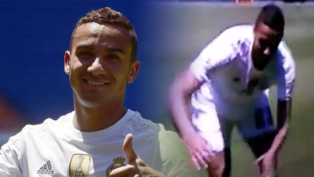 Nová posila Realu Madrid sa snaží pri predstavovaní žonglovať, moc mu to nevyšlo (VIDEO)