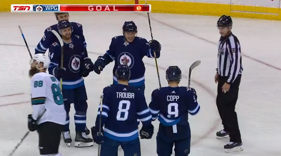 Marko Daňo gólom rozhodol o triumfe Winnipegu Jets nad San Jose! (VIDEO)