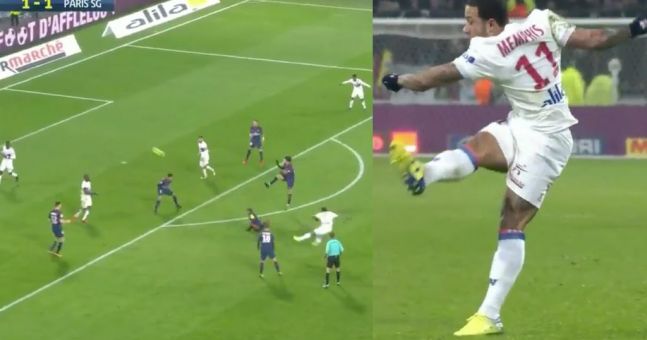 Aj hviezdy PSG sú iba ľudia: Memphis Depay rozhodol o triumfe Lyonu parádnym gólom z 94. minúty! (VIDEO)