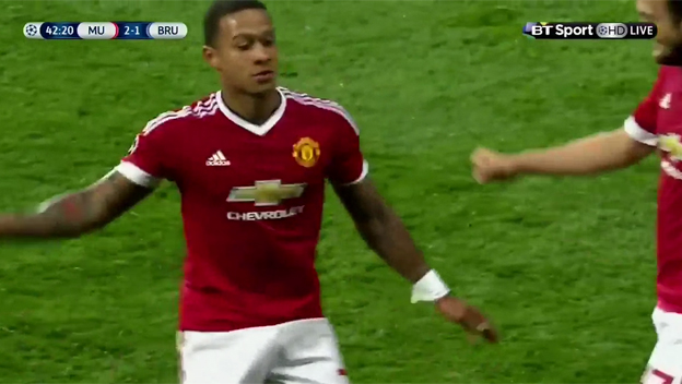 Memphis Depay a jeho parádny kúsok proti Bruggám číslo 2! (VIDEO)