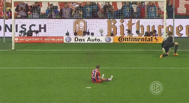 Penaltová katastrofa Bayernu v semifinále pohára proti Dortmundu!