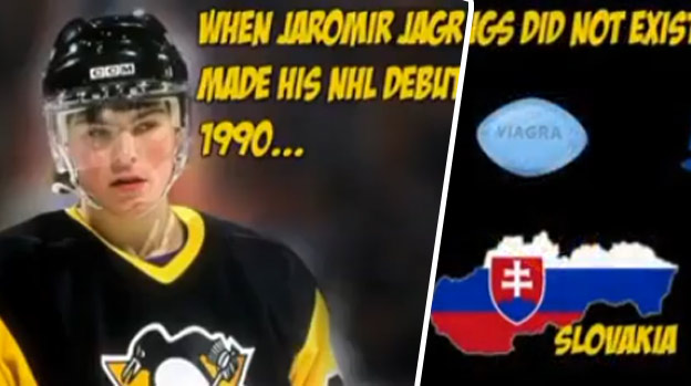 Keď Jágr debutoval v NHL, neexistovalo Slovensko a ani DVD nosič. Stránka Eliteprospects o tom pripravila video!