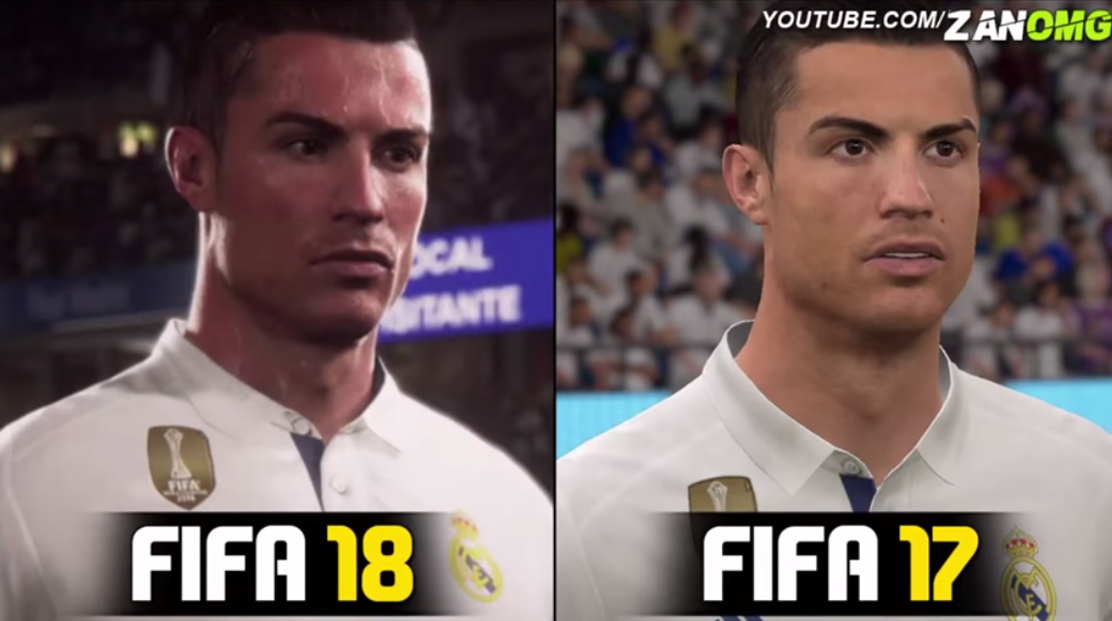 FIFA 17 vs FIFA 18: Pozrite si prvé porovnanie grafiky! (VIDEO)