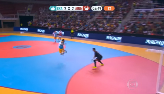 Futsalový kráľ Falcao najnovšie takto znemožnil brankára súpera! (VIDEO)