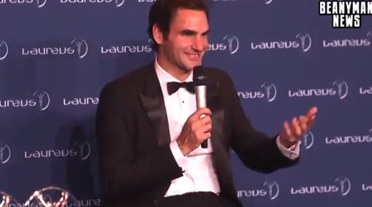 Federera pobavila úsmevná otázka od novinára: Musím presvedčiť moju ženu, že nie ste dokonalý. Dajte aspoň jednu vadu! (VIDEO)
