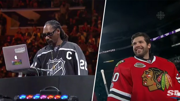 Snoop Dogg robil dídžeja v All Star NHL: Pri predstavovaní hráčov pustil divákom známy song s textom Motherfucker! (VIDEO)