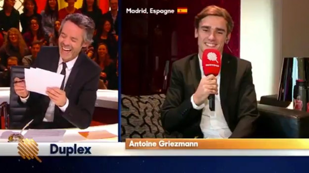 Griezmann dostal otázku, koho už nechce vidieť v roku 2017. Odpovedal, že Ronalda! (VIDEO)