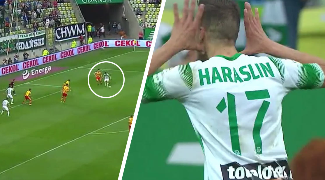 20-ročný Slovák Lukáš Haraslín strelil ďalší krásny gól v poľskej lige. Jeho tréner ho prirovnal k Dani Alvesovi! (VIDEO)