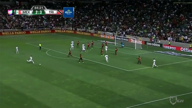 Výstavný kúsok Mexičana Herreru v zápase proti Trinidadu a Tobagu (VIDEO)