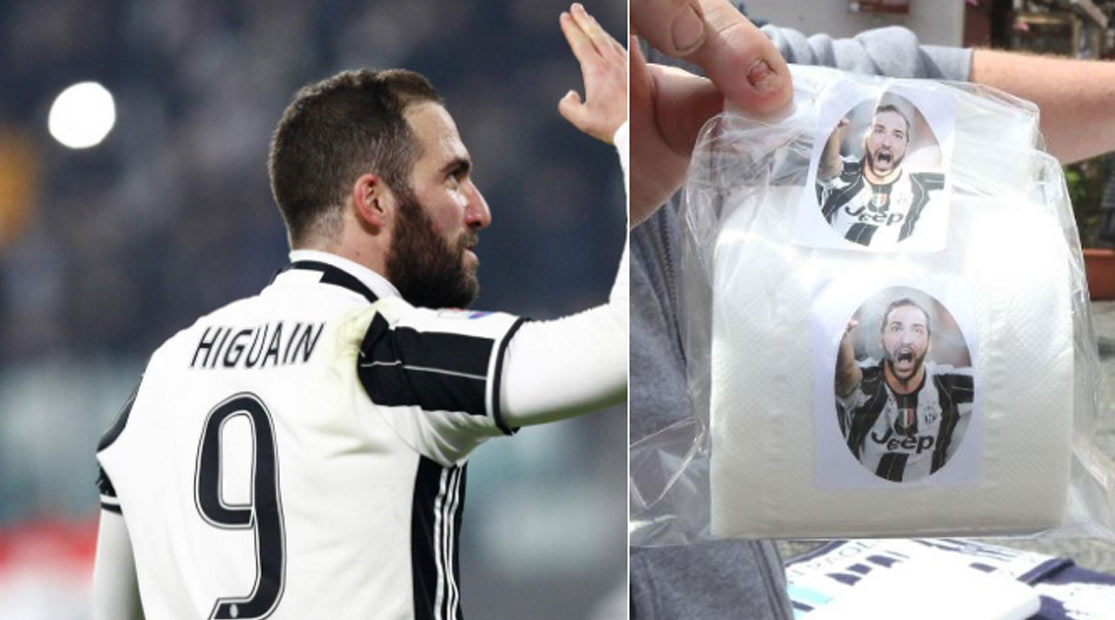 Fanúšikovia Neapola vypískali Higuaina pred zápasom s Juventusom. Predával sa aj toaletný papier s jeho fotkou! (VIDEO)