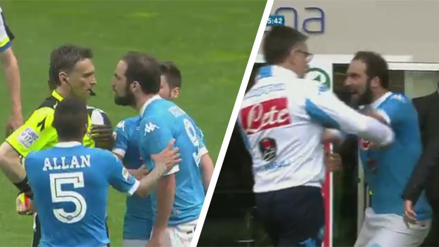 Nepríčetný Higuain neuniesol prehru Neapola na pôde Udinese! (VIDEO)