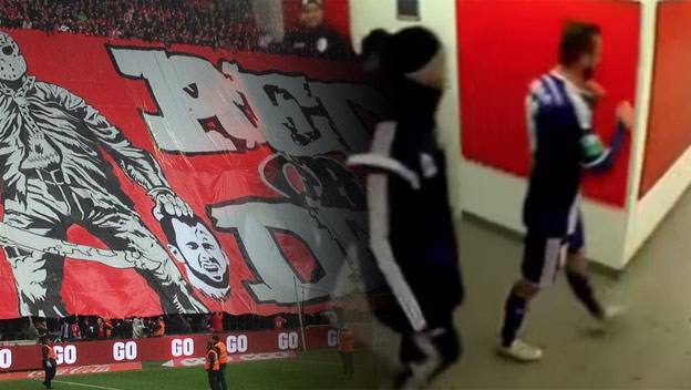 Futbalista neuniesol drsný transparent od fanúšikov bývalého klubu