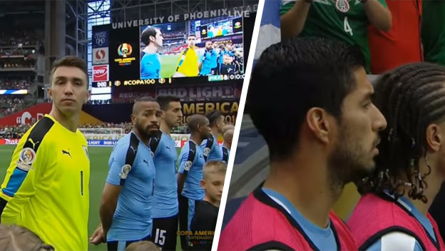 Hanba amerických usporiadateľov: Uruguaju zahrali na Copa America hymnu Čile! (VIDEO)