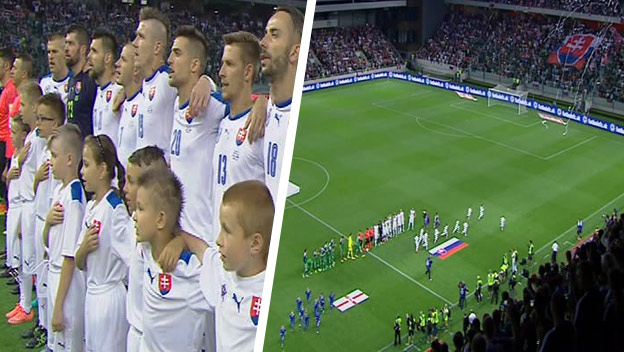 Vypredaný štadión v Trnave spieva hymnu Slovenska pred zápasom so Severným Írskom! (VIDEO)
