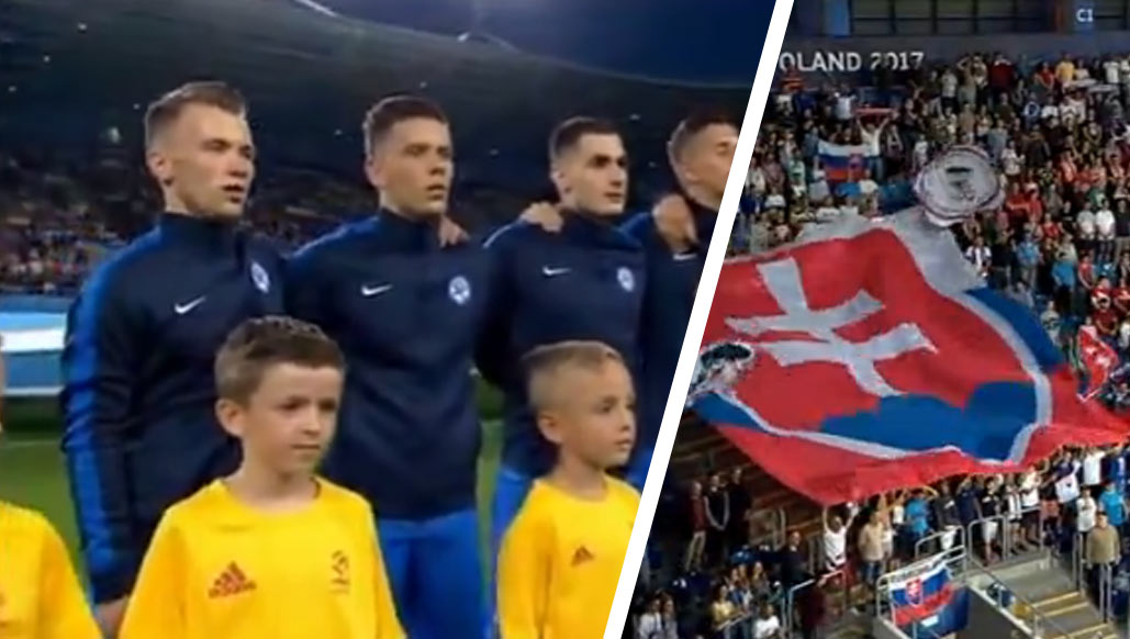 Fanúšikovia Slovenska spievajú hymnu pred dnešným rozhodujúcim zápasom so Švédskom! (VIDEO)
