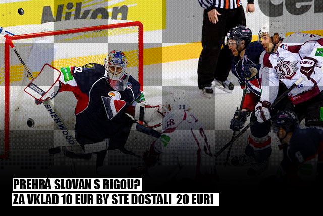 Na Slovane sa dá celkom dobre zarobiť: Za 10 EUR na jeho prehru dostanete 20 EUR!
