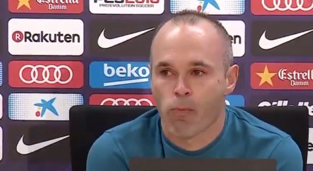 Iniesta so slzami v očiach potvrdil odchod: V Európe hrať nebudem. Nechcem nikdy nastúpiť proti Barcelone! (VIDEO)
