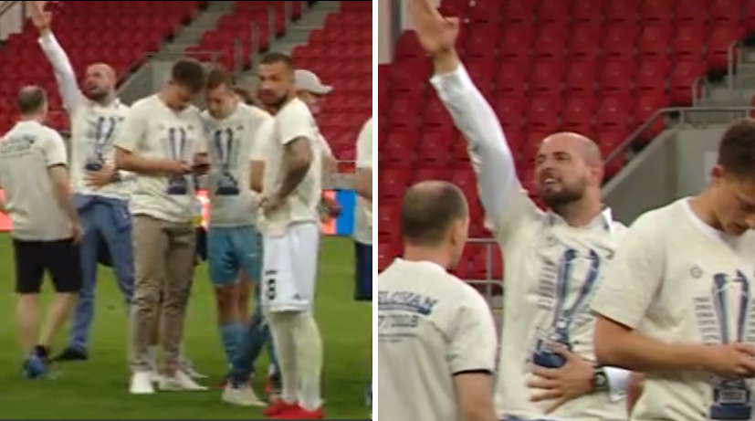Hajloval Ivan Kmotrík po triumfe Slovana Bratislava v slovenskom pohári? (VIDEO)