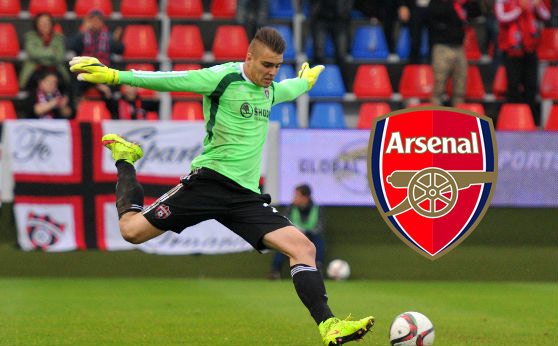 Arsenal Londýn hlási záujem o mladého brankára Spartaku Trnava!