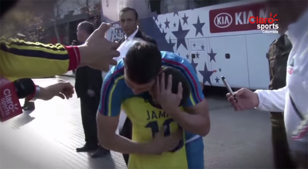 James ukázal charakter: Ako jediný hráč Kolumbie prišiel za malým fanúšikom, ten sa potom rozplakal!