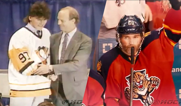 Skvelý zostrih kariéry Jaromíra Jágra v NHL. Od draftu 1990 až po 1887. bod! (VIDEO)