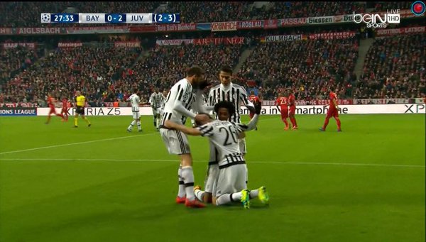 Juventus vedie po polčase 2:0, Bayern potrebuje minimálne 2 góly! (VIDEO)