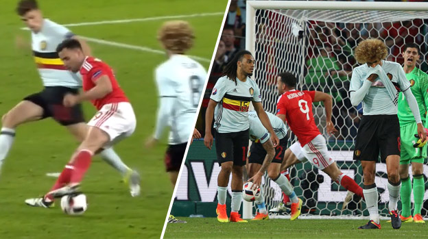 Rio Ferdinand a jeho perfektná reakcia na krásny gól Walesu: Tou kľučkou poslal hráčov Belgicka von zo štadióna. Dúfam, že majú lístok! (VIDEO)