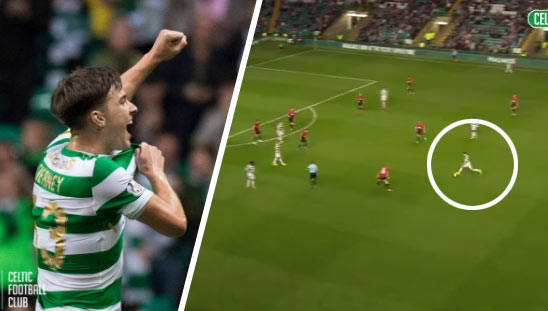 Mladučký kapitán Celticu Glasgow strelil gól po fantastickej delovke z dobrých 35 metrov! (VIDEO)