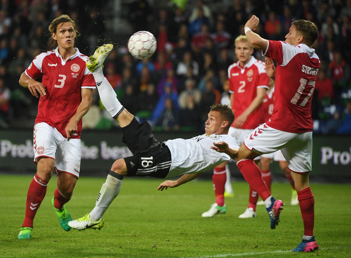 Mladý talent Bayernu Joshua Kimmich strelil za Nemecko parádny gól nožničkami! (VIDEO)