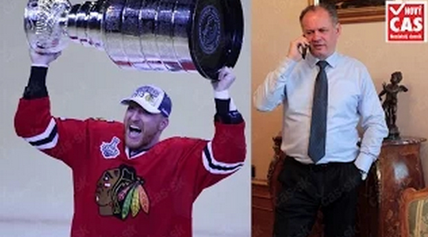 Prezident Kiska osobne zatelefonoval Hossovi a zagratuloval mu k zisku Stanley Cupu! (VIDEO)
