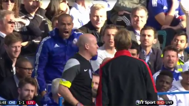 Jurgen Klopp sa dostal do konfliktu s jedným z trénerov Chelsea (VIDEO)