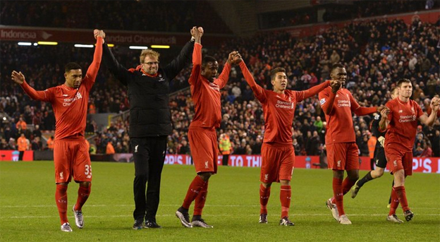 Jurgen Klopp vie, čo sa patrí: Aj napriek remíze poslal hráčov Liverpoolu poďakovať verným fanúšikom! (FOTO + VIDEO)
