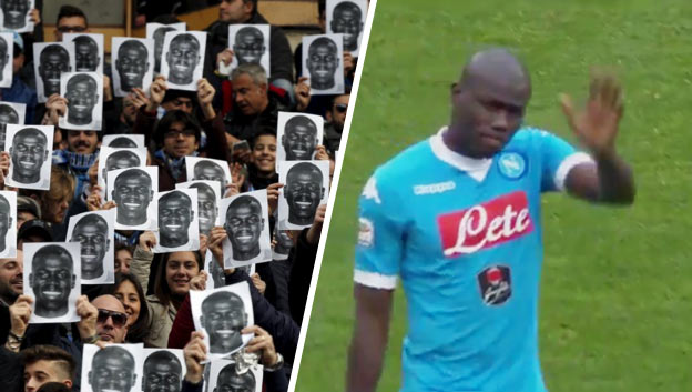 Skvelé gesto od fanúšikov Neapola: Takto podporili obeť rasizmu Koulibalyho (VIDEO)