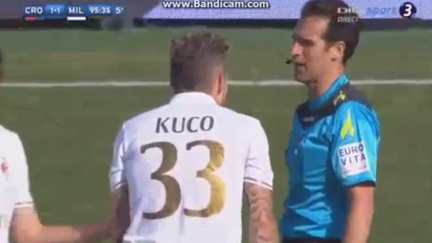 Juraj Kucka to znovu prehnal. Proti Crotone dnes dostal ďalšiu červenú kartu! (VIDEO)