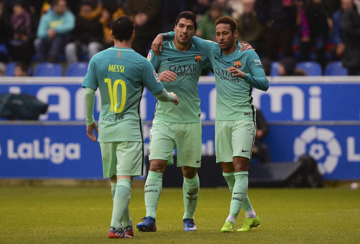 Barcelona deklasovala Alaves vysoko 6:0. Skóroval Messi, Suarez aj Neymar! (VIDEO)