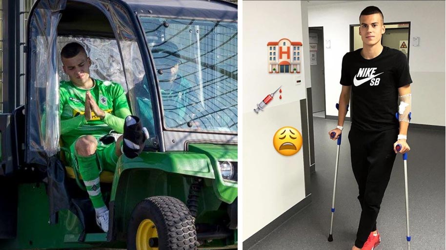 Slovenský supertalent László Bénes sa vážne zranil v zápase Mönchengladbachu. Čaká ho operácia a dlhá pauza!