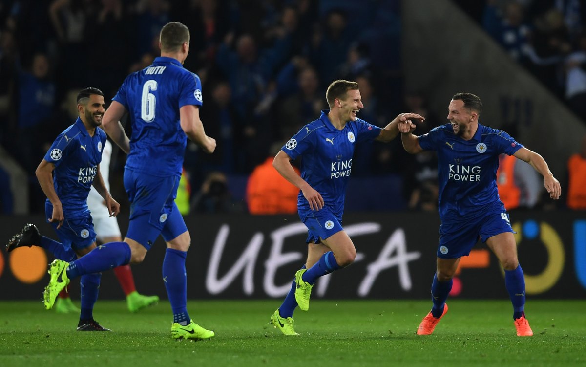 Leicester City oslavuje historický postup: Vardy a spol postupuje do štvrťfinále Ligy Majstrov! (VIDEO)
