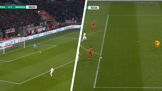 Totálny futbal: Hráči Leverkusenu a ich dokonalý tímový gól do siete Brém! (VIDEO)