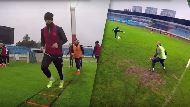 GoPro kamera na tréningu Slovana: Pozrite si tieto zaujímavé zábery! (VIDEO)