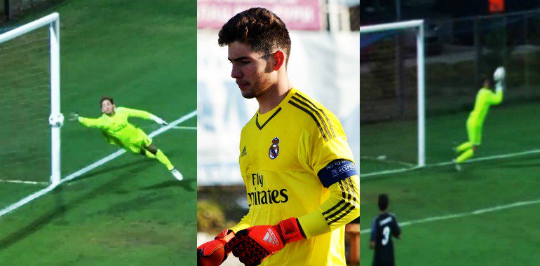Syn Zidana predviedol v bránke Realu Madrid ďalší neuveriteľný kiks! (VIDEO)