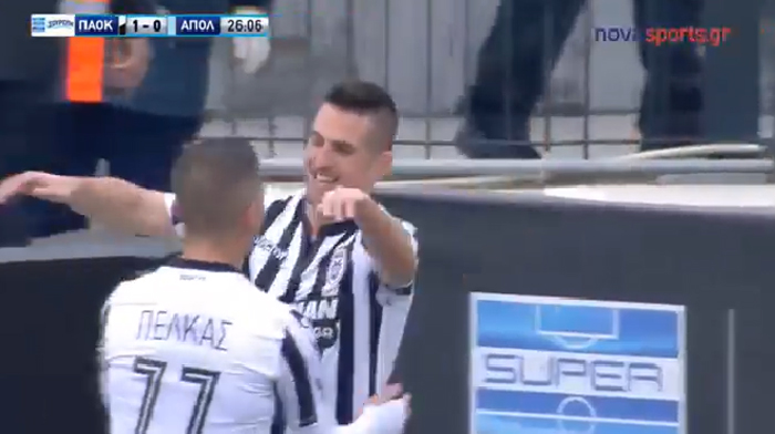 Robo Mak strelil víťazný gól pri triumfe PAOKu v gréckej lige! (VIDEO)