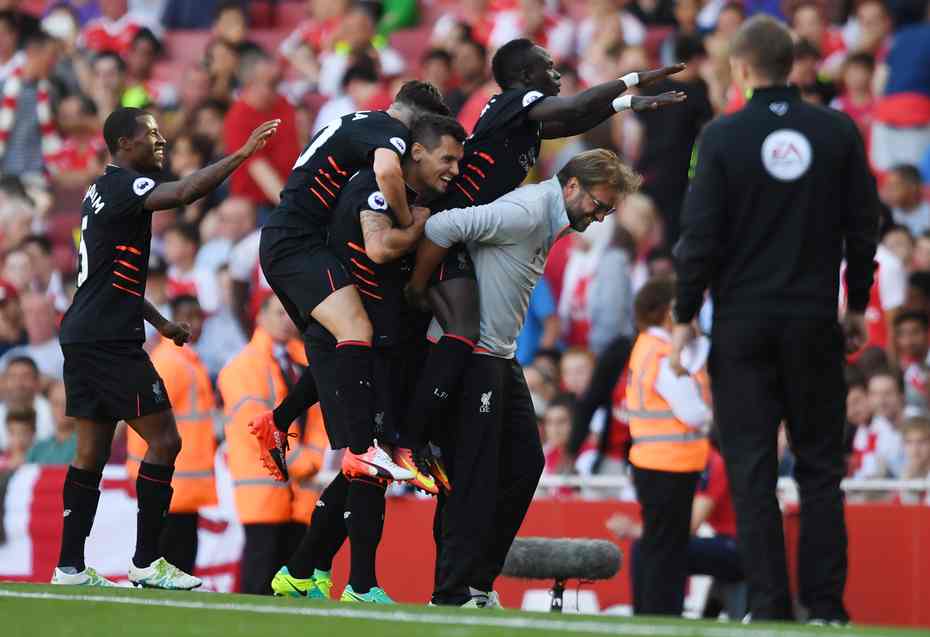 Sadio Mané z Liverpoolu strelil proti Arsenalu gól po nevídanom sóle! (VIDEO)